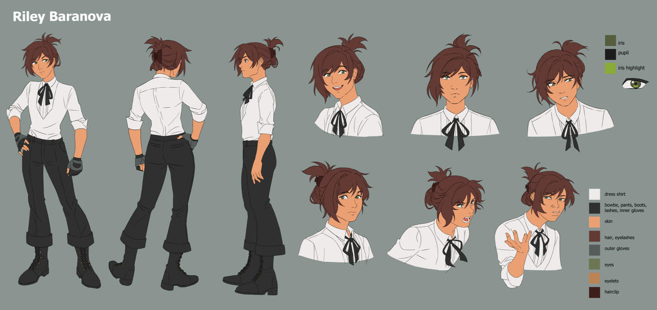 Riley character sheet